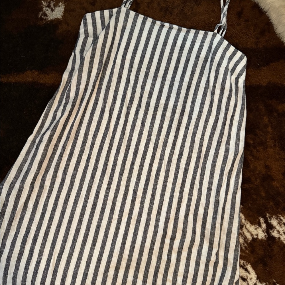 Striped Sleeveless Dress